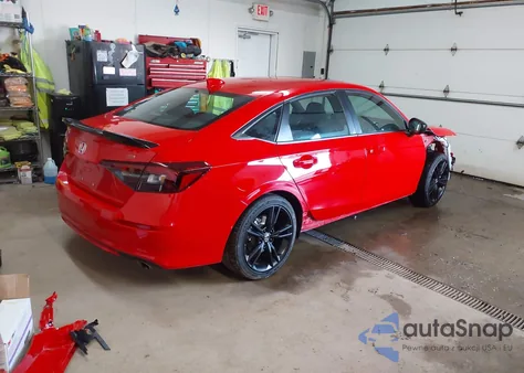 2025 Honda Civic Si Base W/High Performance Summer Tires/ z USA, uszkodzony, nr VIN 2HGFE1E51SH478031